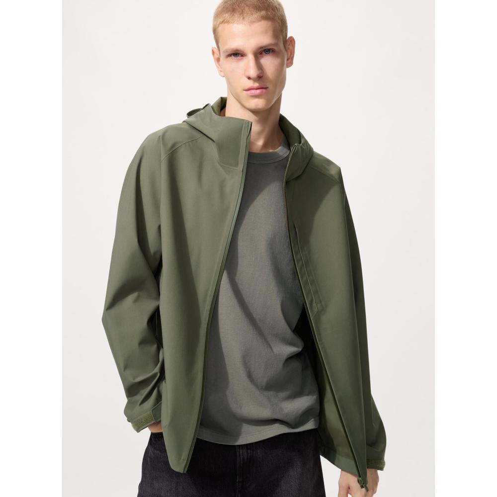 Uniqlo Толстовка Japan Block Tech с капюшоном 3D Cut