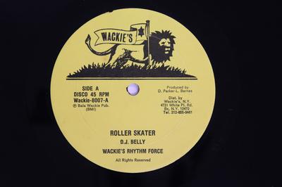 12-дюймовая пластинка D.J.. BELLY WACKIES RHYTHM FORCE Роллер Скейтбордист Скейтбордист Даб WACKIE8007 WACKIES США Регги Ска Даб Б/у