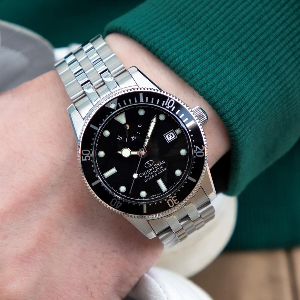 ORIENT STAR Автоматические часы M42 F6 Diver 1964 2-й Механические Сделано в Японии 2 года гарантии от отечественного производителя Водонепроницаемые для подводного плавания 200 м Черные