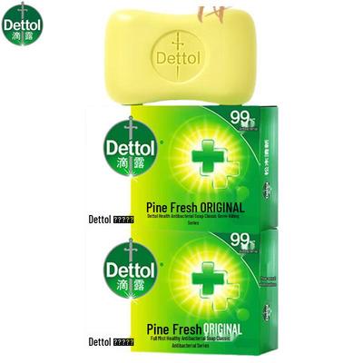 Dettol Здоровое антибактериальное мыло, Сосна (2-Pack)