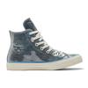 Converse Chuck Taylor All Star Ретро Универсальные Высокие Кеды Унисекс Синий Белый 172078C