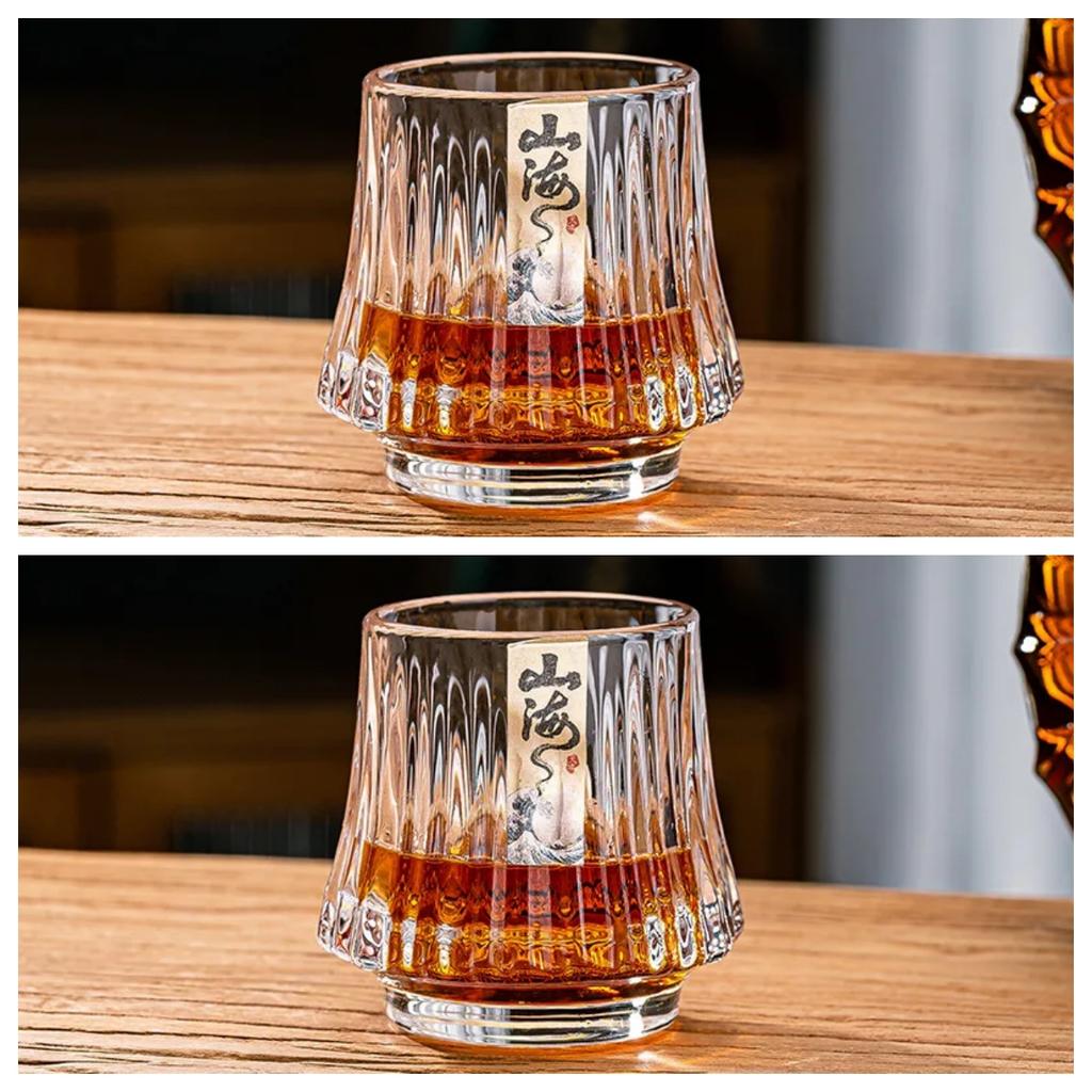 Набор стеклянных стаканов для виски Shanhai Cup Домашние иностранные бокалы для вина Высококачественные высококачественные пивные стаканы для баров KTV
