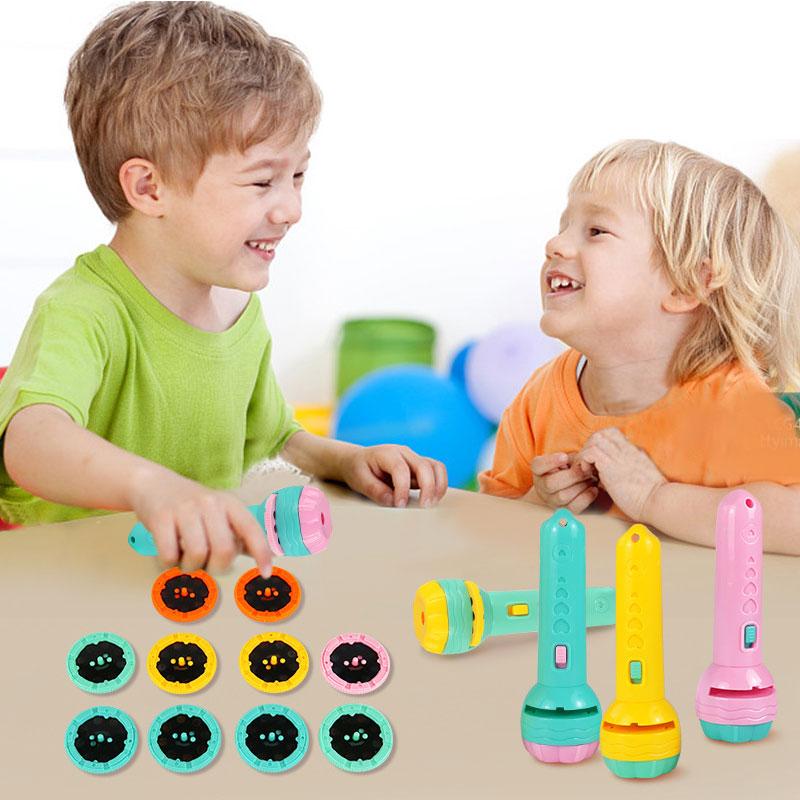 Фонарик, проектор, лампа, игрушка, детская книга «Спящая история», игрушка для раннего образования для детей, праздник, день рождения, Рождественский подарок