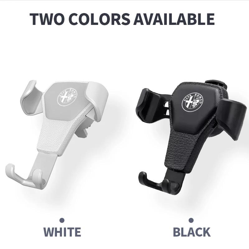 2026 Hot Alfa Romeo Auto Car Phone Holder Air Vent Clip Mobile Support For Alfa Romeo Giulia Stelvio Giulietta 156 159 147 Mito 