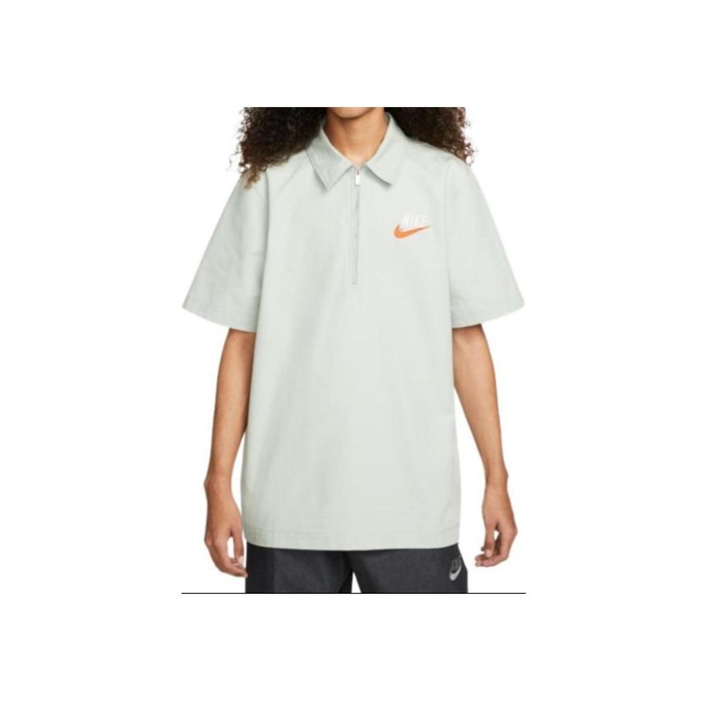 Nike Рубашка поло с короткими рукавами и вышитым логотипом, мужские топы мятно-зеленого цвета DM5283-017