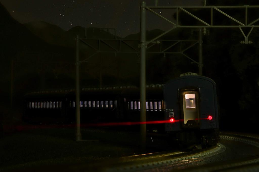 KATO N Gauge 43 Series Night Express Basic Set Model Train Passenger Car "Kiso" 6-Car 10-1623