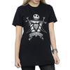 Disney Womens/Ladies Nightmare Before Christmas Misfit Love Cotton Boyfriend T-Shirt