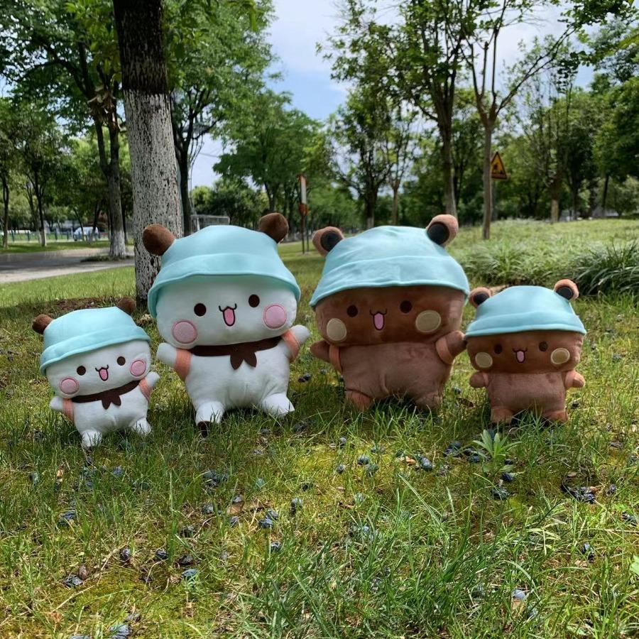 Милая плюшевая игрушка Bubu Dudu Yier Panda Bear Dolls Милые мультяшные мягкие плюшевые игрушки Украшение для дома для парня, девушки