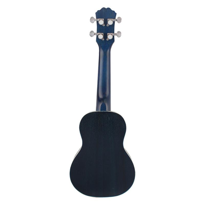 21-дюймовая гавайская гитара, концертная, 4-струнная, музыкальные инструменты, 15 ладов, ель, гавайская маленькая гитара, бесплатно