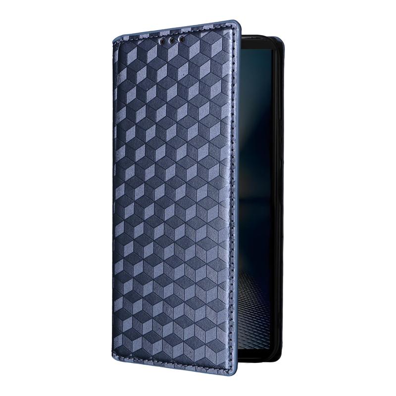For ZTE Nubia Neo 5 5G stereoscopic lines flip wallet skin PU case purse For ZTE Nubia Neo 5 5G 3D Magnetic Phone Cover