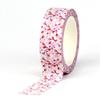 2023 NEW 1PC. 10M Decorative Sakura Pink Flowers Washi Tape Set for Journaling Adhesive Masking Tape Cute Papeleria