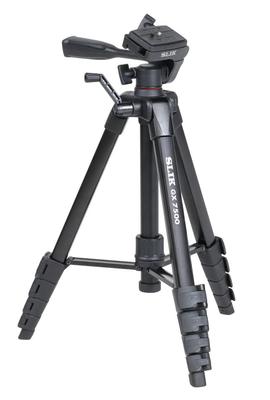 SLIK GX 7500 Максимальная высота Максимальная нагрузка Вес Рычаг Быстросъемная деталь Номер детали 217146 Штатив, 3-ходовая головка, 172 см, 5-секционный, 1,5 кг, Фиксатор, Снятие,