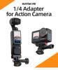 Для Insta360 Ace Pro 2/Ace/Ace Pro/GO 3S Соединитель-адаптер с отверстием для винта 1/4" Крепление Для DJI Osmo 360/Action 6 5 Pro/Gopro 13 12