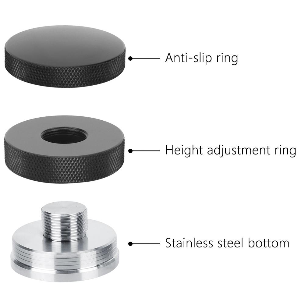 58mm Coffee Tamper 58mm Non‑Slip Stainless Steel Coffee Tamper Press Tool for Commercial Use Coffee Tamper Coffee Accessories