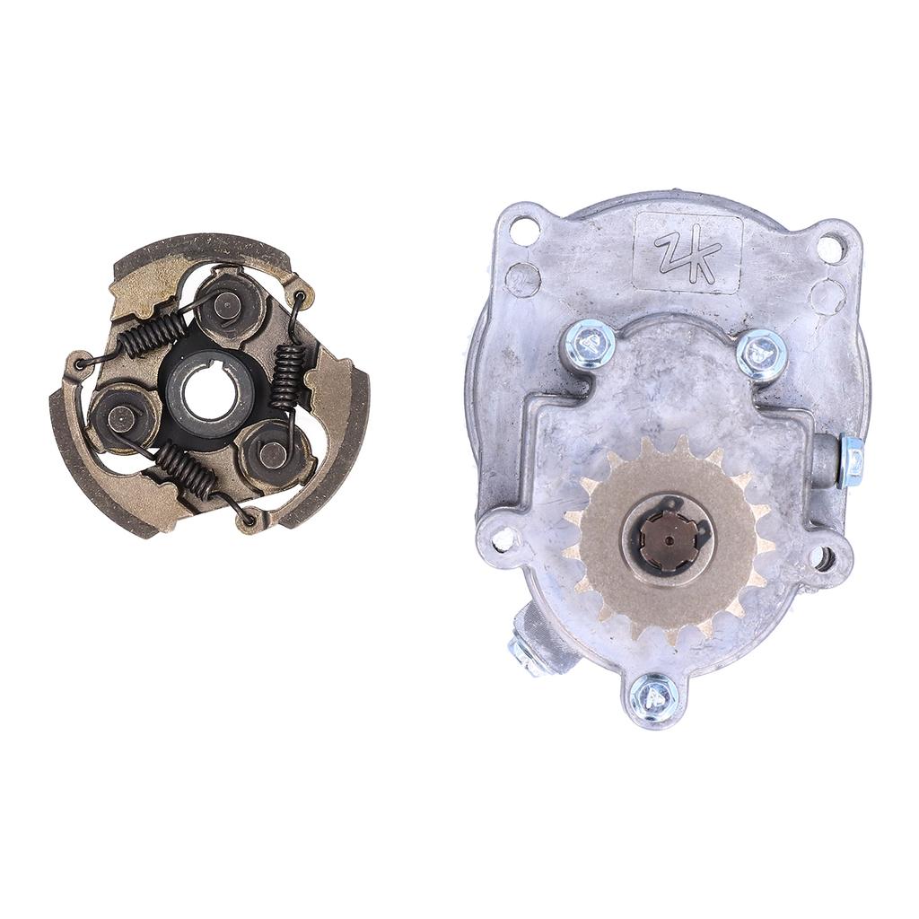 Комплект сцепления + коробки передач 17T Clutch, подходит для 43cc49cc Mini PIT Dirt Pocket Bike Mini Quad ATV T8F CHAIN