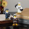 Cute Eagle Ornament Art Miniatures Figurine Crafts Eagle Statue  Entrance