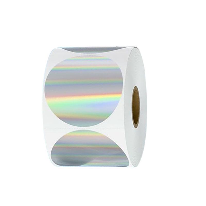 Персонализированные серебряные голографические термонаклейки: Самоклеящиеся этикетки для благословений, которые можно печатать