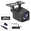 Reversing Image Color HD 4-pin 1080P HD Night Vision Waterproof and Anti-knock Night Vision Reversing Camera