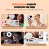 Magnetic Selfie Light – MagSafe-Compatible Ring Fill Light with 360° Rotation, Foldable Stand & Mirror for Selfies/Video Calls less