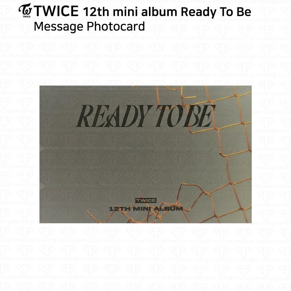Twice 12-й мини-альбом «Готов к работе» Фотокарточка Открытка-сообщение Плакат Открытка Jihyo