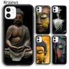 Резиновый чехол для телефона Krajews Gautama Buddha Budha для iPhone 14 5 SE 6s 7 8 plus X XR XS 11 12 13 pro max Samsung S21 S22ultra Plus