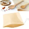 200 шт. одноразовый фильтр-мешок для кофе с завязкой, простой в использовании пакет для чайных листьев для домашней кухни