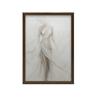 The Delicacy of the Feminine Form The Delicacy of the Feminine Form, 40X50 Cm, Gold Aluminum Frame, 230 Gsm Matte Paper