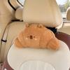Cute Plush Car Seat Headrest Neck Pillow Car Seat Cartoon Creative Lumbar Support Pillow Comfortable Waist Pillow Car Decoration