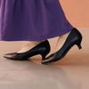 HIMIKO/Himiko/[WEB Exclusive] Asymmetrical Pointed Toe Pumps/640002 Black 255