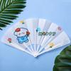 Gifts Folding 7-fold Fan Cartoon Cartoon Folding Fan Cute Hand Held Fan