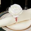 Elegant Western-style Napkin Buckle Zinc Zinc Alloy Electroplated Napkin Loops  Wedding Party