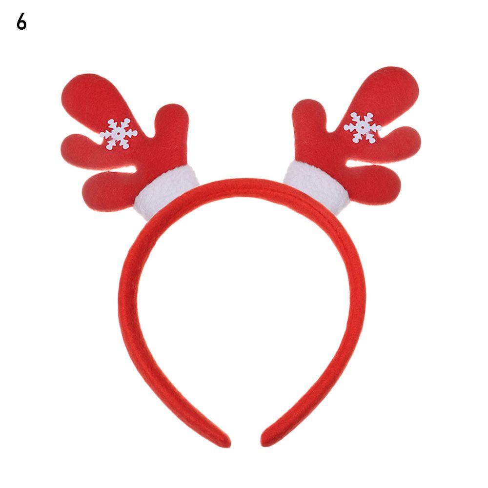 Аксессуары для волос Рога оленя Головные уборы Рождественские украшения Рождественские повязки на голову Рождественский ободок для волос