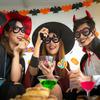 Halloween Glasses Unique Party Glasses Pumpkin Glasses Funny Eyeglass Frame for Adult's Photography Props Ghost Festival