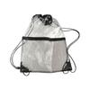 Foldable Drawstring Backpack Large Capacity Jelly Bag Casual PVC Transparent Bag  Sports