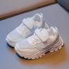 2024 Детские кроссовки для мальчиков, весна-осень, сетчатые универсальные белые кроссовки для детей и девочек, модная массивная спортивная обувь для малышей