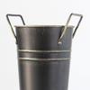 Retro Style Iron Vase Pastoral Style Flower Pot New Flower Arranging Bucket  Office