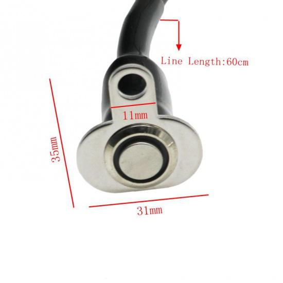 LMoDri 3 цвета, переключатель включения-выключения мотоцикла на руле, регулируемое крепление, водонепроницаемые переключатели, кнопка 12 В, фара