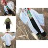 Элегантный костюм для косплея Demon Slayer Kimetsu No Yaiba Сабито Высококачественный полный комплект для вечеринок