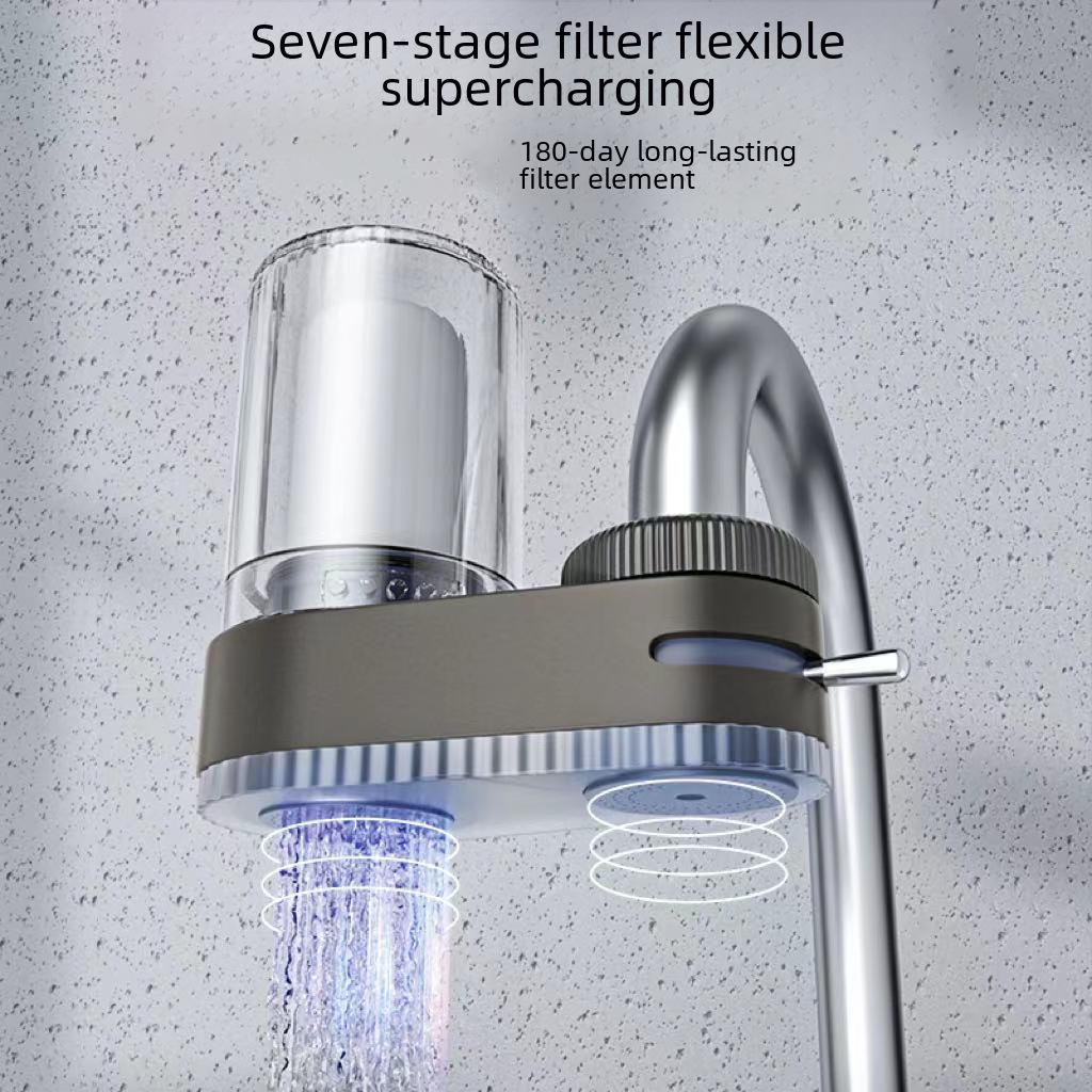Очиститель воды для кухонного крана Фильтр для дехлорирования и защиты от брызг