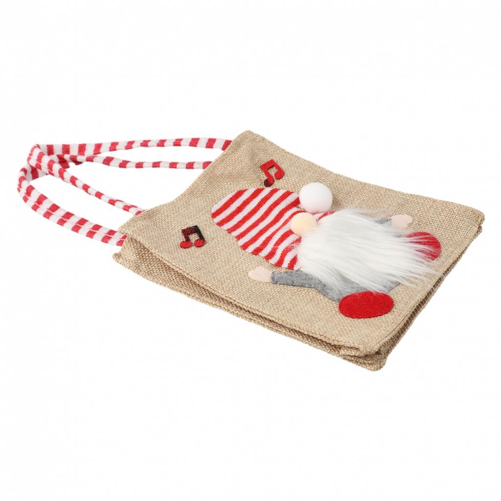 Рождественская сумка-тоут с Рудольфом для детей Идеальное решение для хранения в праздники