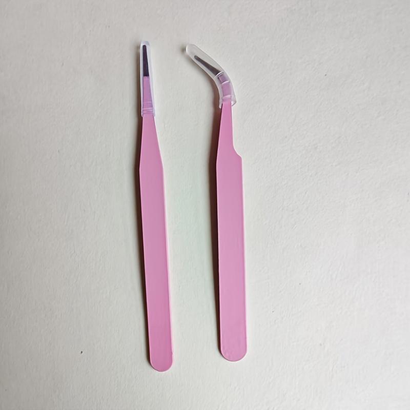 2 шт., пинцеты из нержавеющей стали, цветные пинцеты, пинцеты Guka