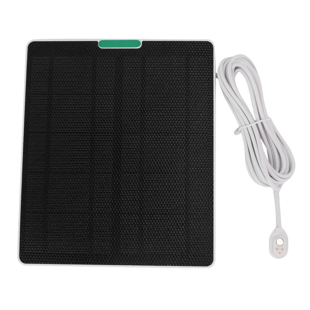 10W Solar Panel Fit for Arlo Pro 5S Security Camera ETFE Monocrystalline Silicon Security Camera Solar Panel Charger