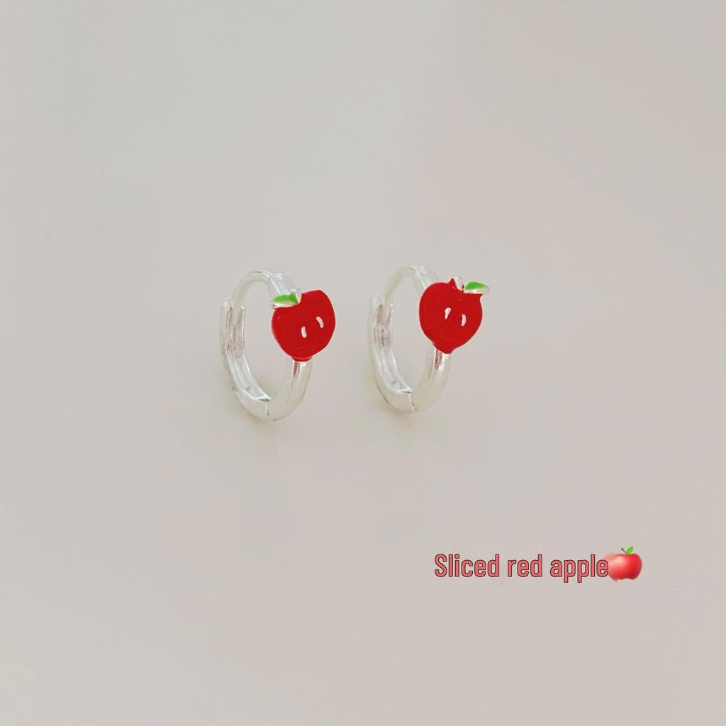 Серьги-кисточки Red Apple: Сладкий весенний дизайн для женщин
