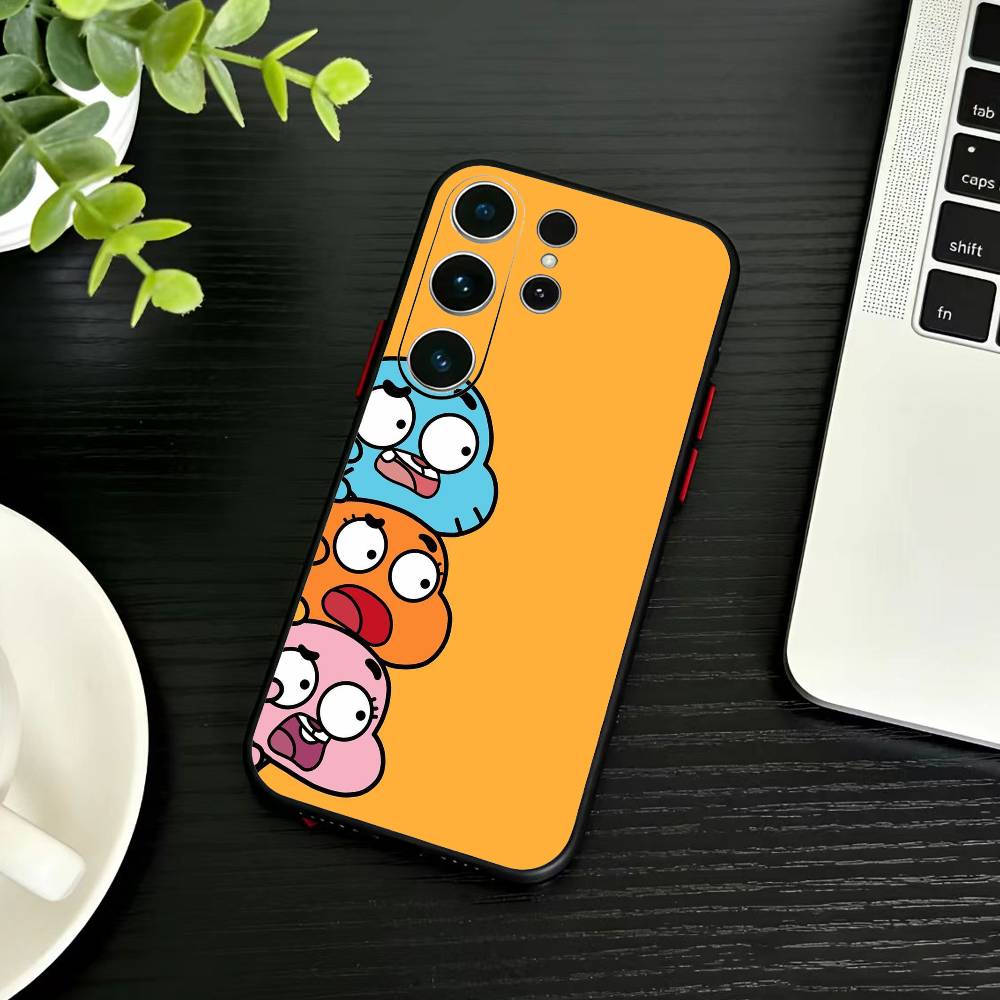 Чехол для телефона J-Gumball и Darwin для Samsung S26,S25,S24,S23,S22,S21,S20,Ultra,Plus,FE Черный Мягкий Чехол