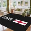 England national football team Design Crystal Velvet Rug Soft Decorative Mat for Bedroom Entrance