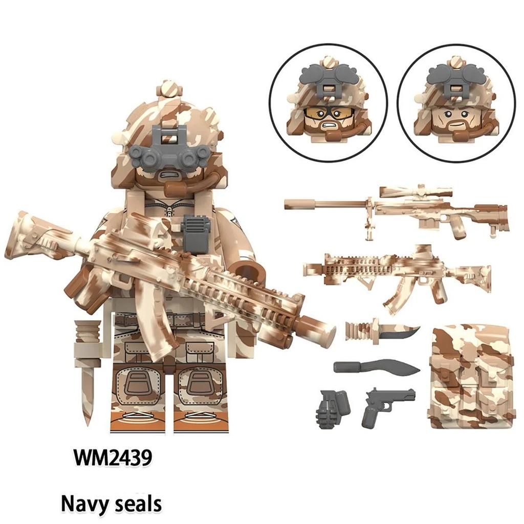 Special Forces Snow Leopard Commando Puzzle Assembly Toys