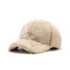 Winter Accessories Sporty Style Peak Cap Warmth Baseball Caps Minimal Style Plush Unisex Casual Hat Fashion 56-58cm