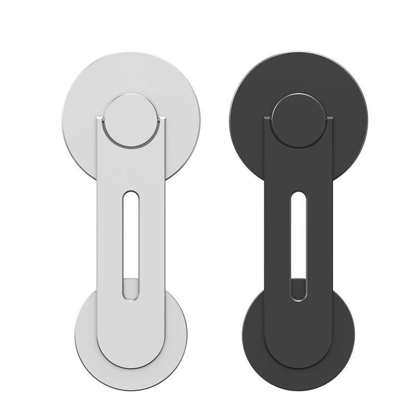 180 Rotation Swivels Magnetic Slim Phone Holder Self Adhesive for Laptop Car Suspension Screen For Magsafe iPhone 16 15 14 13 12