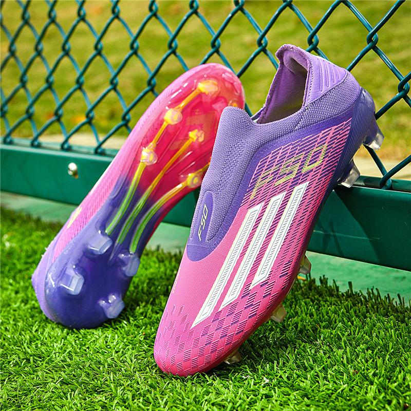 Футбольные Бутсы Молодежные Низкие Бесшовные Fly-Woven Футбольные Бутсы Студенческие Шиповки Мужские и Женские Тренировочные Спортивные Обувь