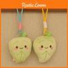 Plush Leaf Keychain With Soft Short Plush For Kids And Teens